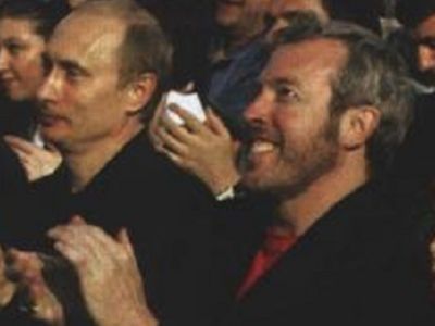 Владимир Путин и Андрей Макаревич. Фото из блога avmalgin.livejournal.com