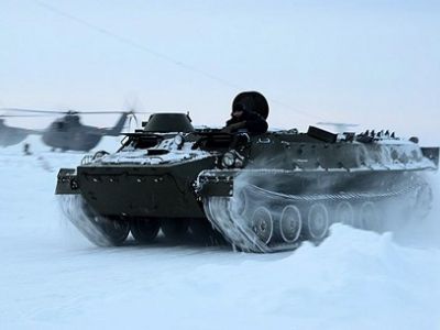Военная техника РФ в Арктике. Фото: files.vm.ru