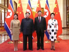 Ким Чен Ын и Си Цзиньпин. Источник - xinhuanet.com
