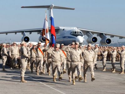 Во время посещения Путиным российской авиабазы в Сирии. Фото: kremlin.ru
