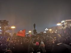 Акция КПРФ на Пушкинской площади 20 сентября. Фото: Daily Storm