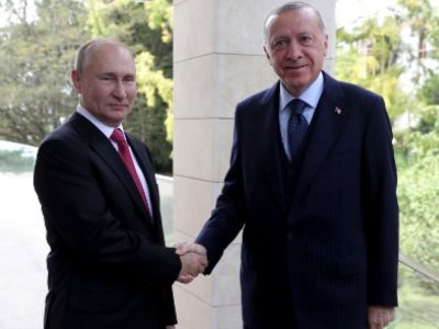 Встреча В.Путина и Р.Эрдогана в Сочи, 29.09.21. Фото: kremlin.ru
