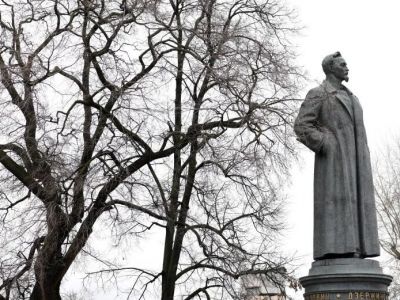 Памятник Феликсу Дзержинскому в парке "Музеон" в Москве. Фото: Сергей Пятаков / РИА Новости