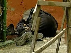 Убитый боевик. Фото: eurunews.com (с)