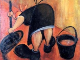 Уборщица, изображение http://24.ua