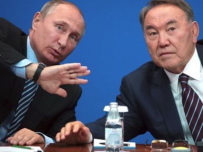 Путин и Назарбаев. Фото: ТАСС