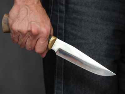 Нож — орудие убийства. Фото: kursktv.ru