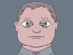 QR-кодирование - взгляд из "новой реальности". Карикатура С.Елкина: newprospect.ru