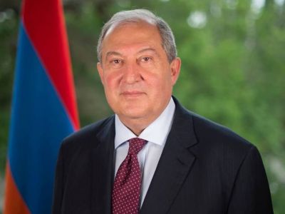 Президент Армении Армен Саркисян. Фото: t.me/bagramyan26