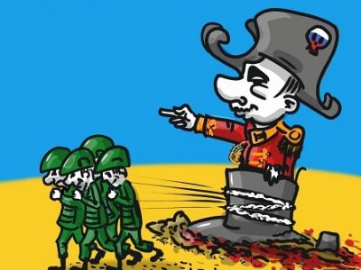 Бурлаки в Украине. Карикатура А.Петренко: t.me/PetrenkoAndryi