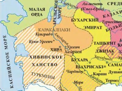 Средняя Азия 19 век. Источник: pikabu.ru