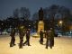 Задержание у памятника Тарасу Швеченко в Санкт-Петербурге. Фото: fontanka.ru